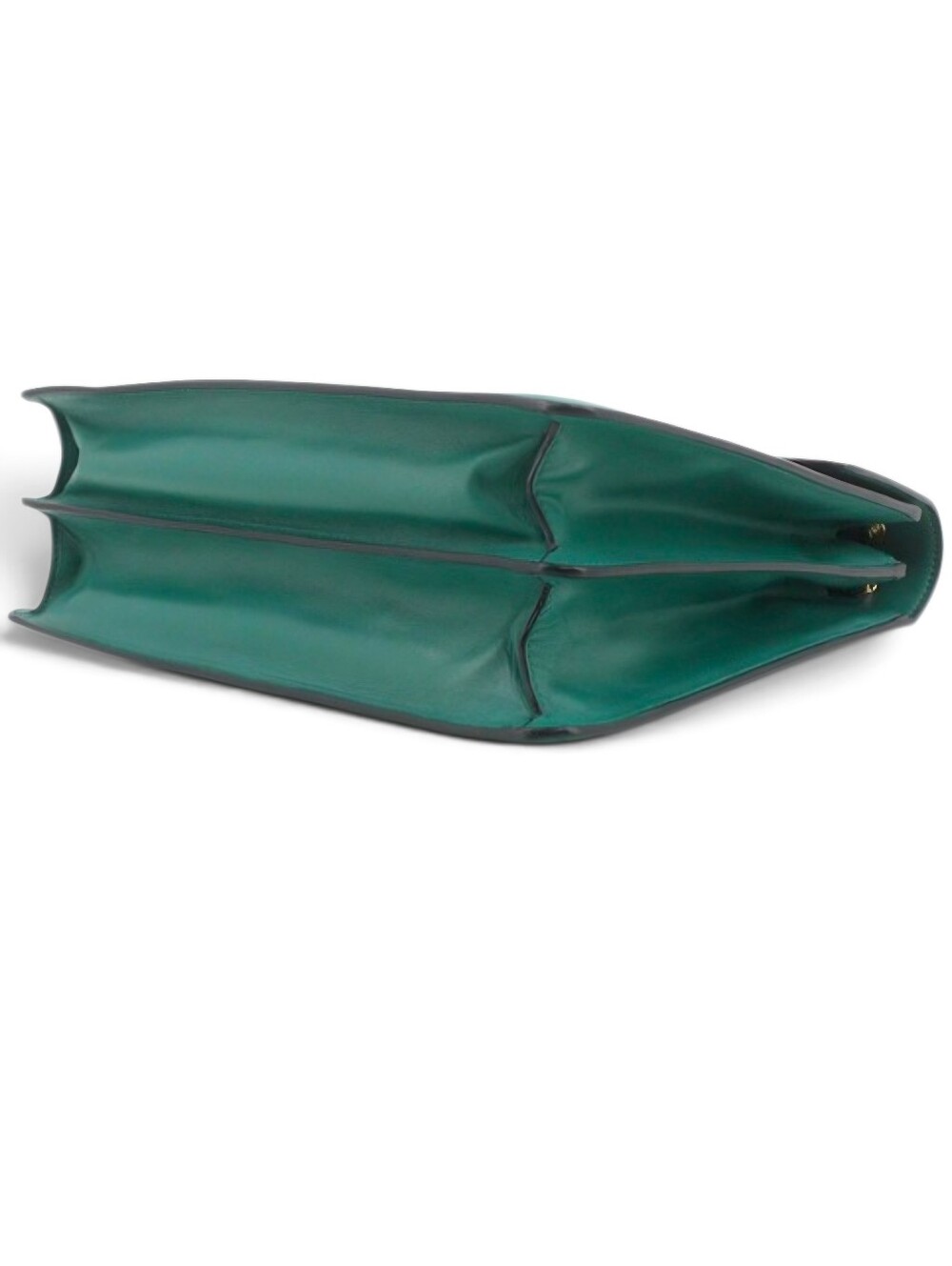 Bvlgari Serpenti Large Crossbody Bag Green Leather Shoulder Chain Snake Purse - Picture 6 of 9